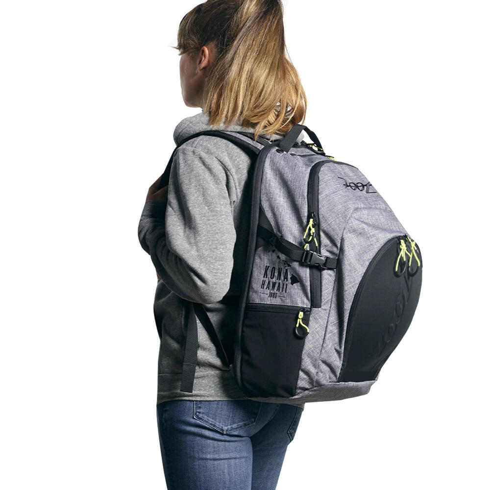 Rucksack Unisex Tri Rucksack Design Canvas Gray ZOOT 6/7