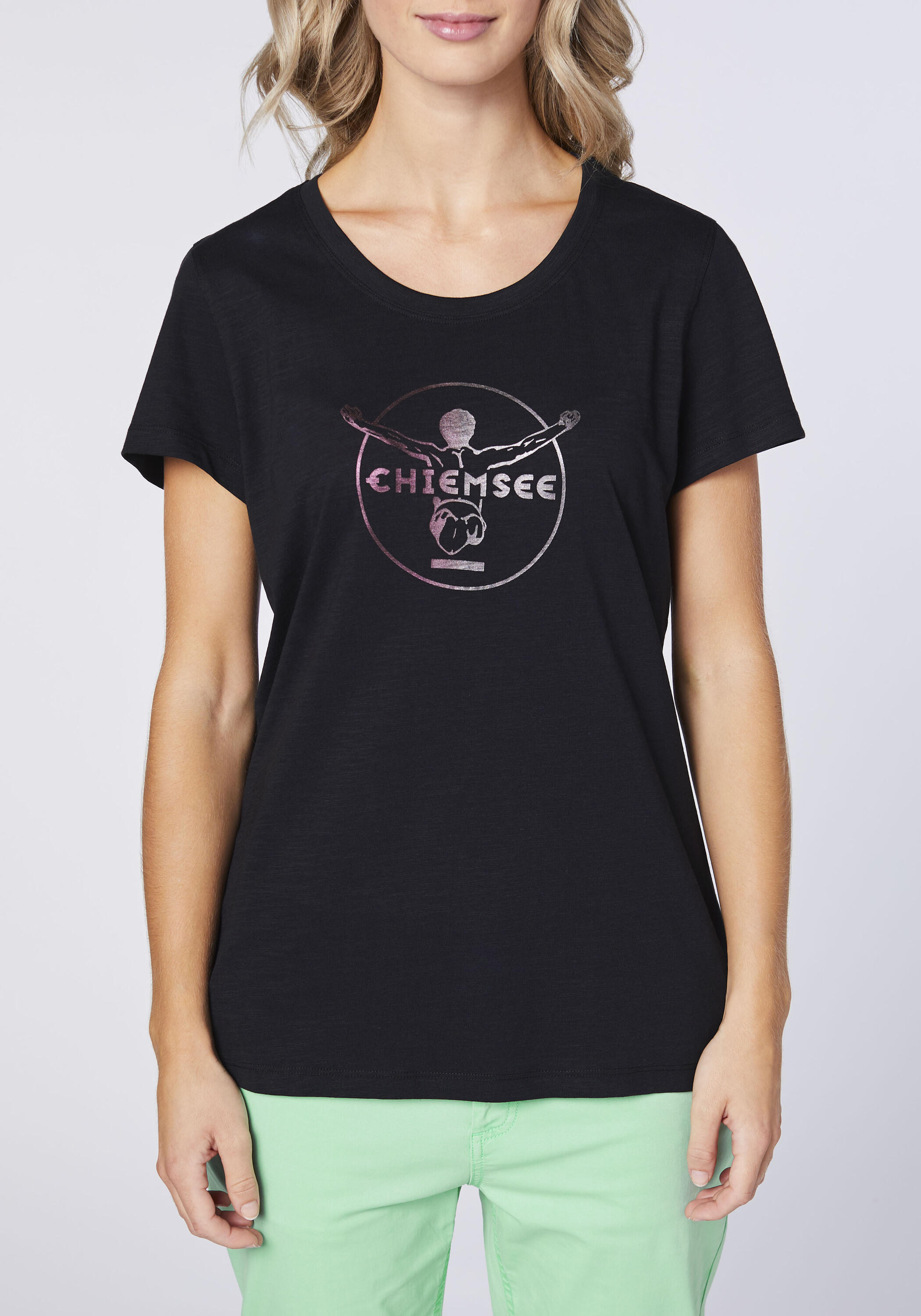 T-Shirt Damen 1er Pack Bequem sitzend-Taormina 7/7