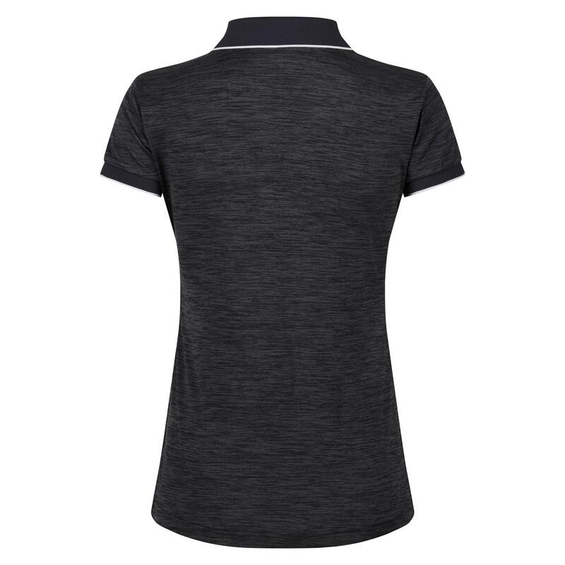 Remex II wandel-T-shirt met korte mouwen voor dames - Zwart