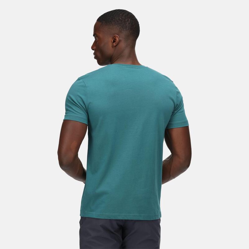 Breezed II T-shirt de marche à manches courtes pour homme - Vert