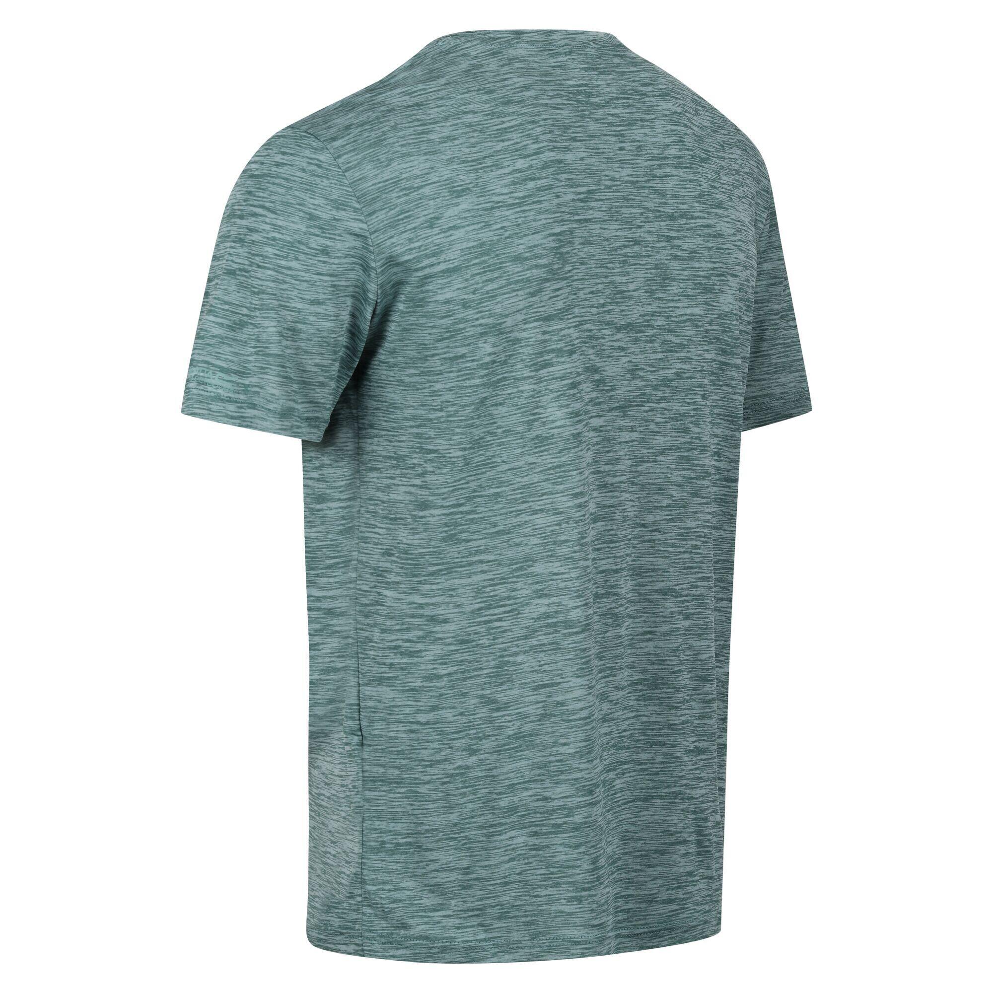 Camiseta de manga corta para hombre Regatta Fingal edition en color verde 6/7