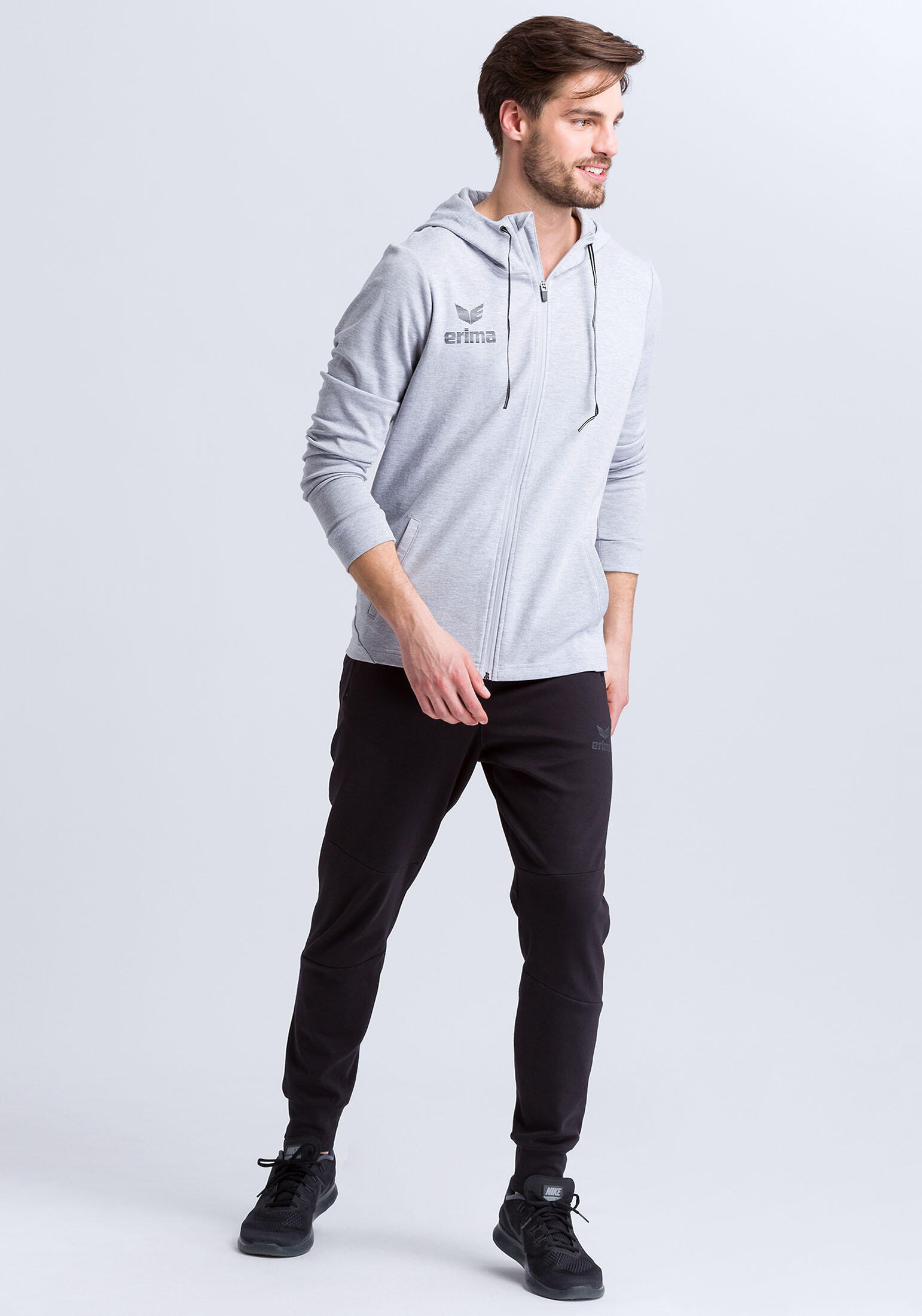 Veste sweat à capuche Erima Essential 3/7