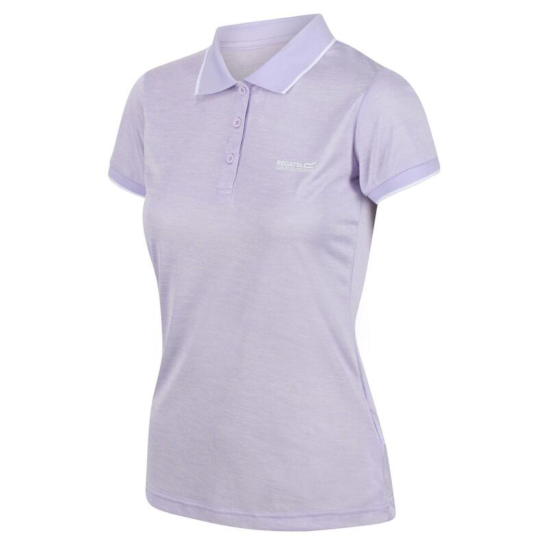 Remex II Kurzärmeliges Walkingshirt für Damen - Violett