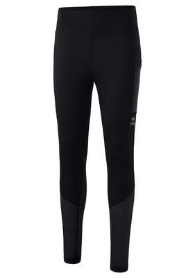 Collant Erima Performance neri high-waist tasche in rete