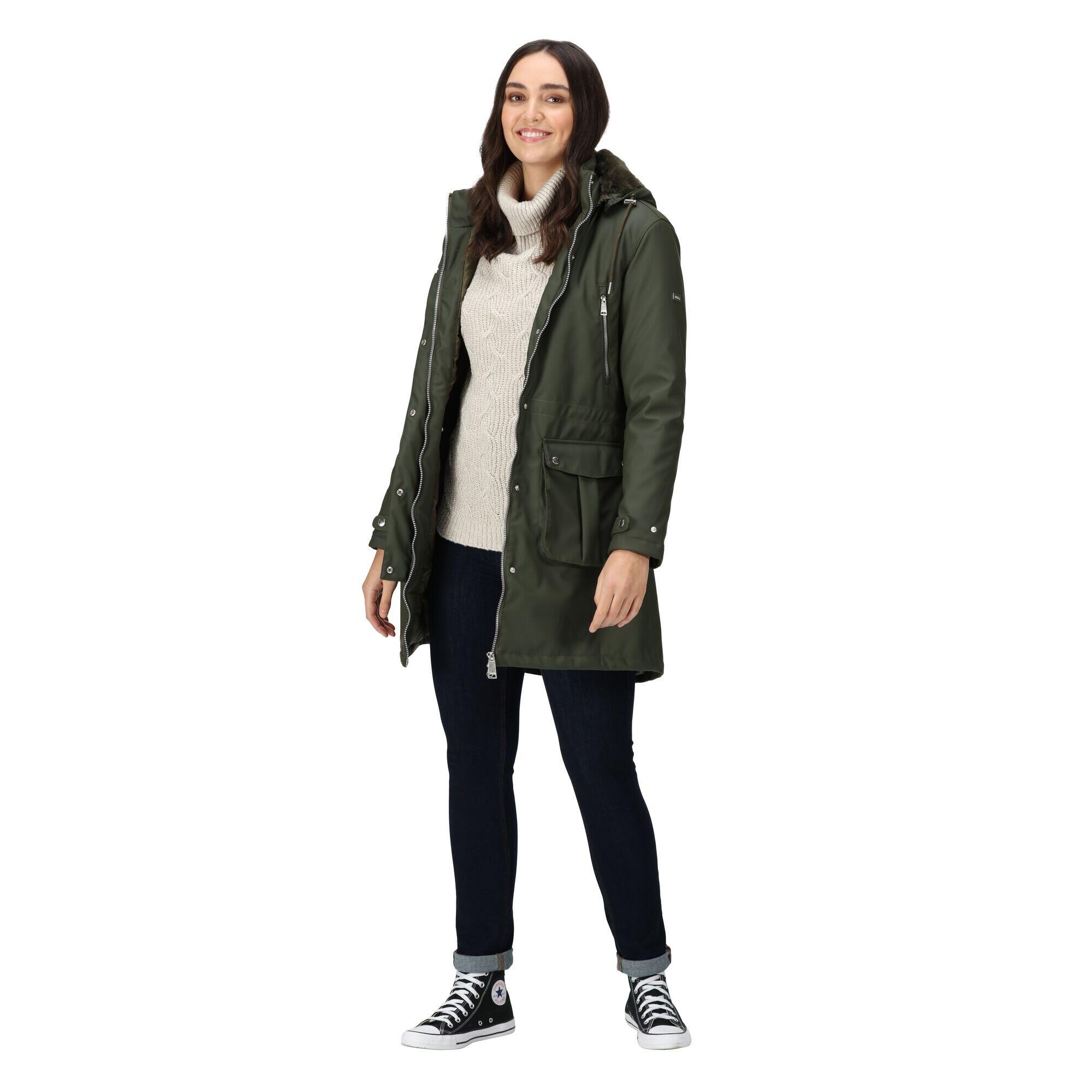 REGATTA Regatta Manteaux Fabrienne veste  Femmes Dark Khaki 7/7