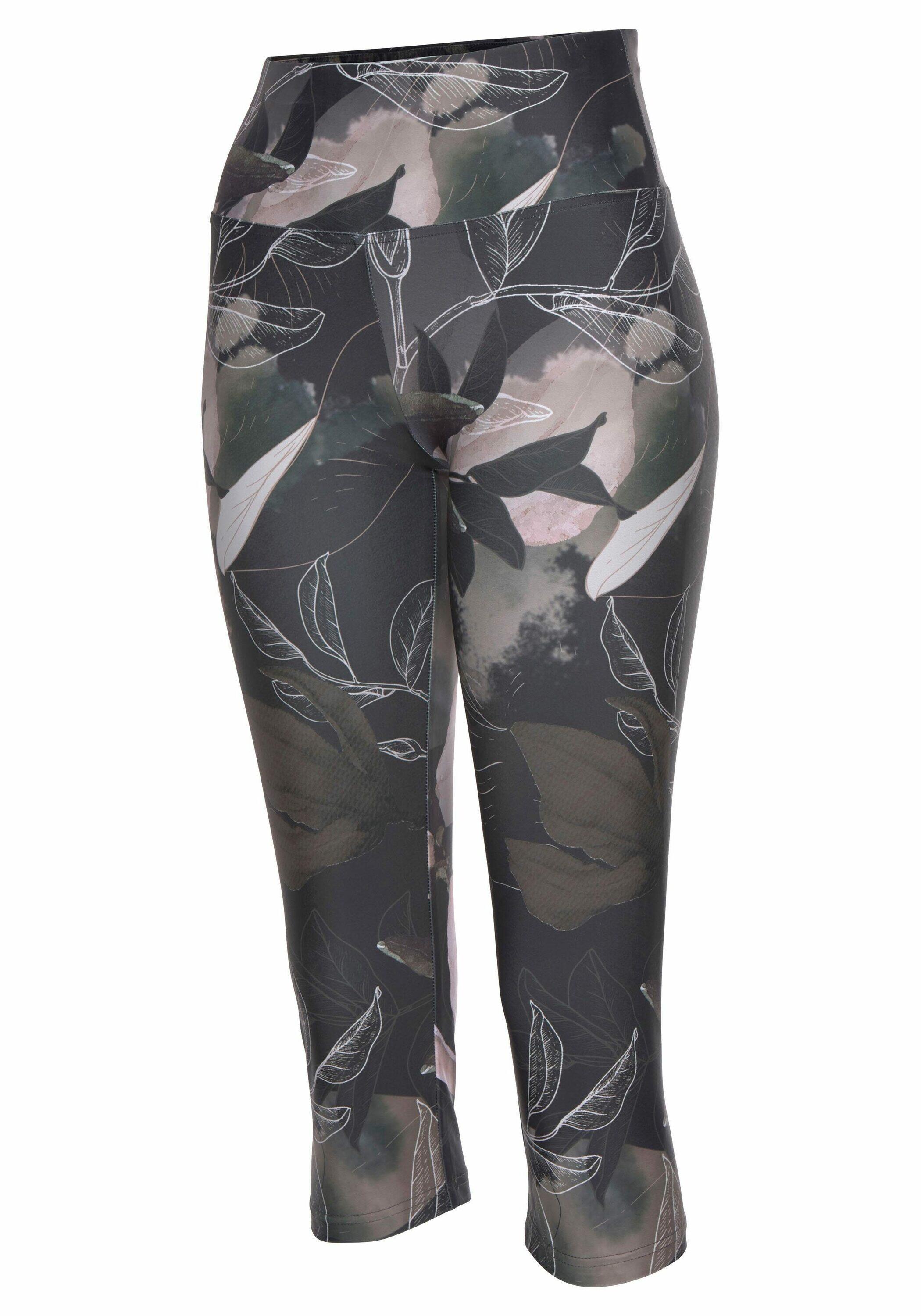 Damen LASCANA ACTIVE Caprileggings »Tropical« 5/7