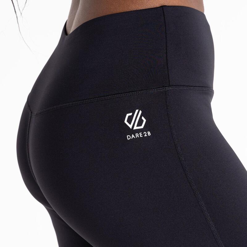 Tights Influential 3/4 Fitness/Gym, Allgemein Damen Black Atmungsaktiv DARE 2B