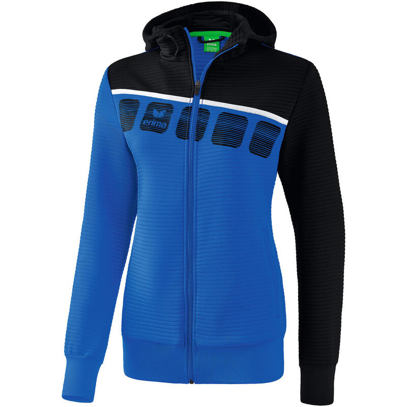 Trainingsjacke mit kapuze 5-C