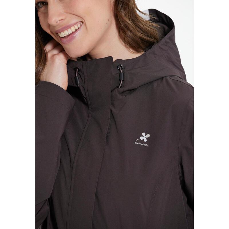 Funktionsjacke Barbara Wandern/Outdoor/Trekking Damen Shale Mud Wasserdicht