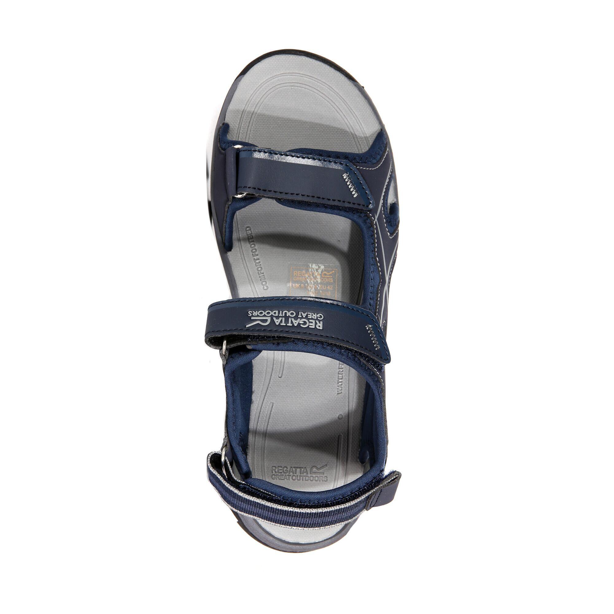 Kota Drift Men's Walking Sandals - Navy Dark Steel 6/6