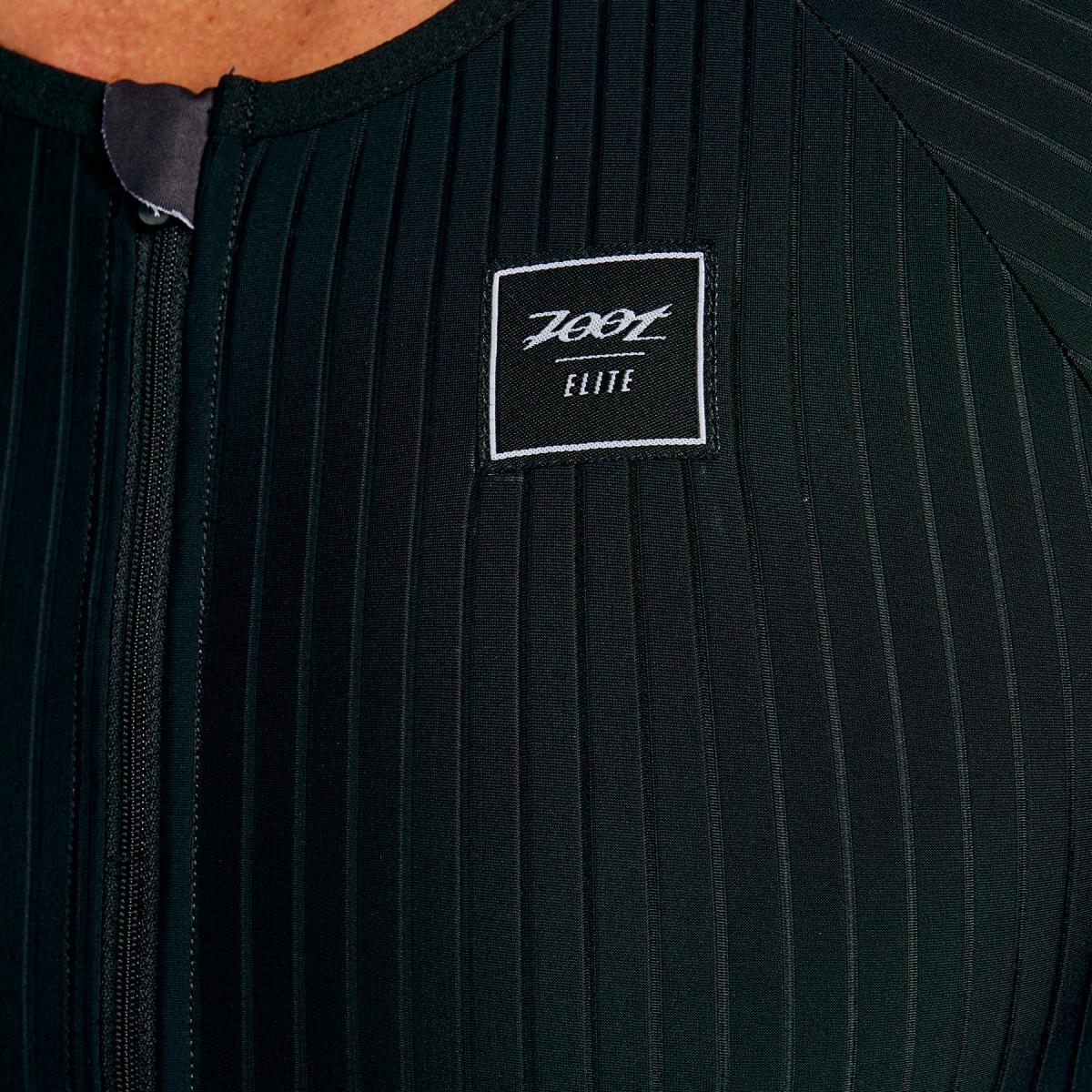 Maillot Triatlon Manga corta Hombre ZOOT AERO ELITE Negro 6/7