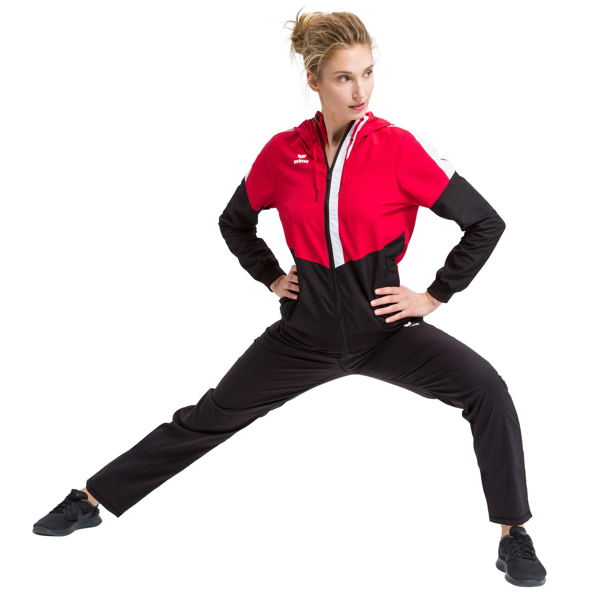 Hooded jasje vrouw Erima Tracktop Squad 7/7