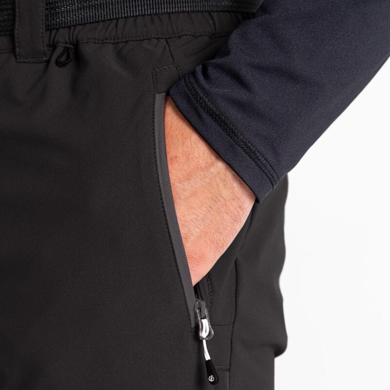 Outdoorshorts Tuned In Pro Wandern/Outdoor/Trekking Herren Black Atmungsaktiv