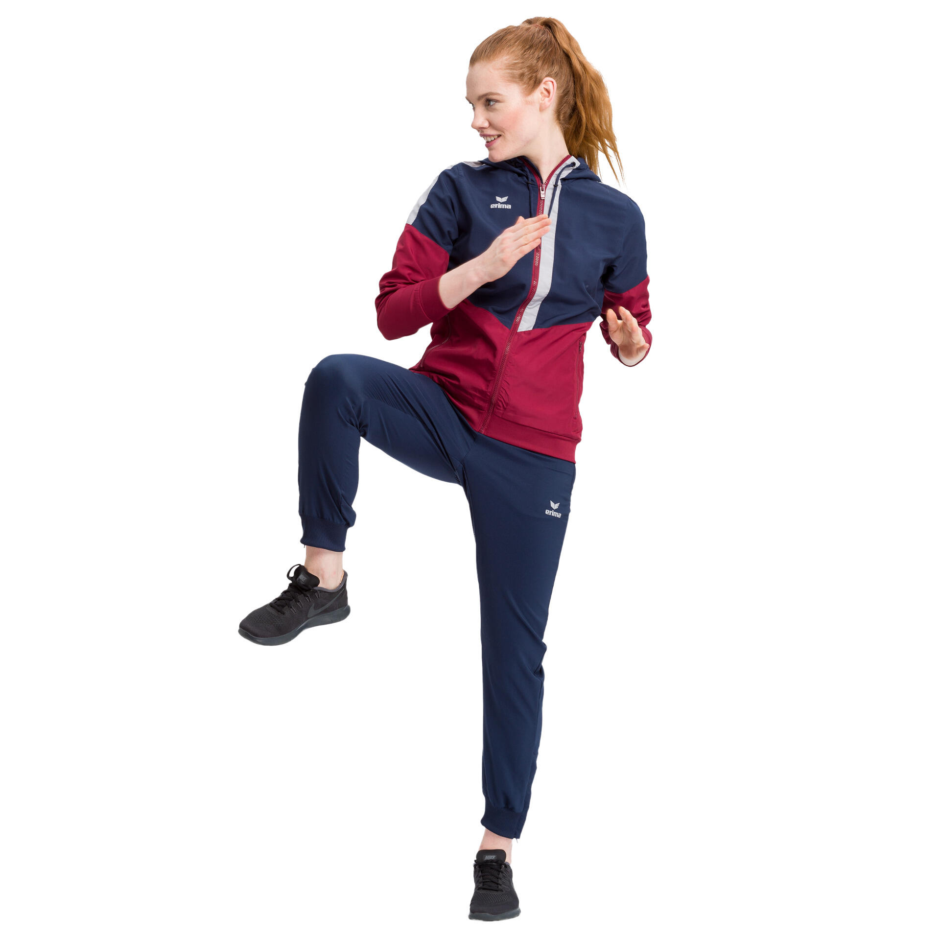 Casaco com capuz mulher Erima Tracktop Squad 7/7