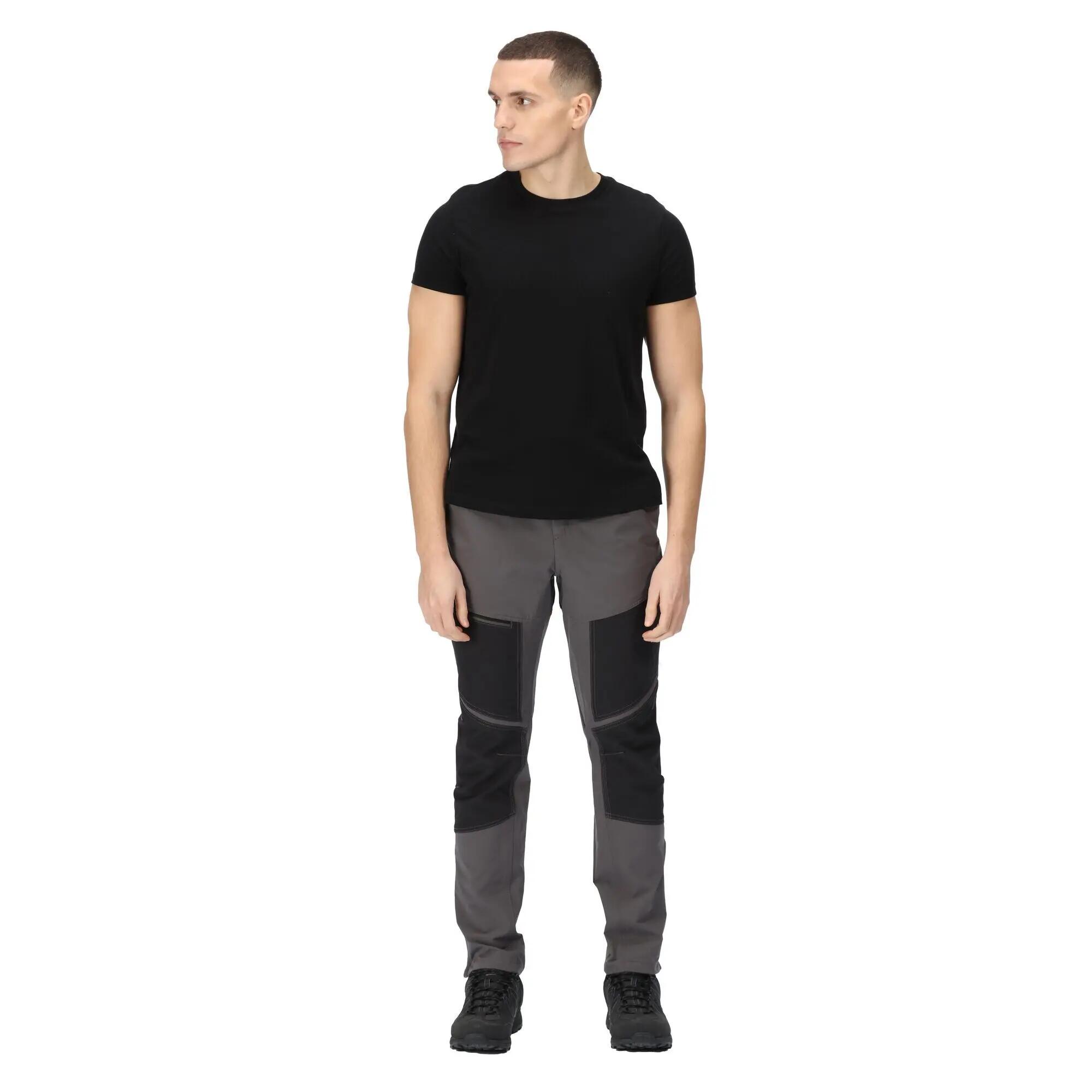 Pantalon largo para hombre Regatta Questra iv en color gris 7/7