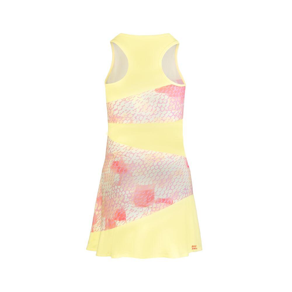 Zahai Tech Dress (2 In 1) - light yellow/rose 6/7