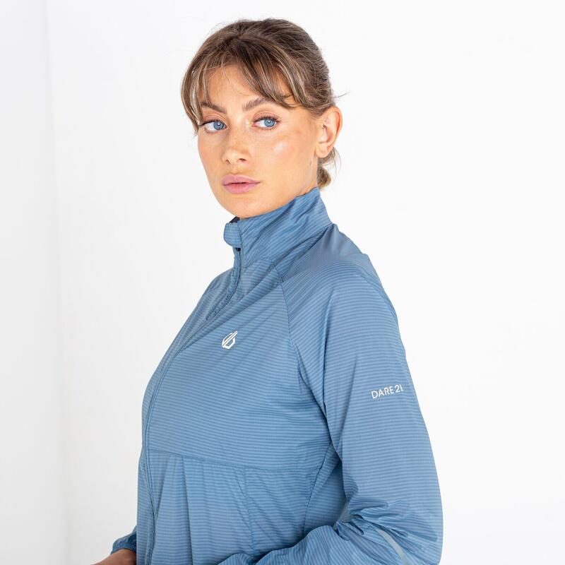 Resilient II Women's Hiking Windshell Jacket - Blue Stone