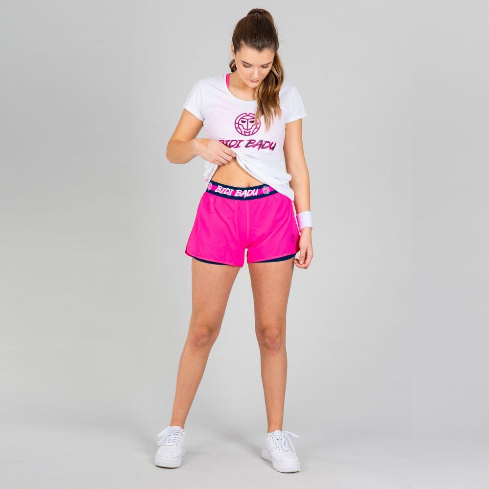 Short Bidi Badu Raven Rosa Azul Oscuro Mujer 3/7