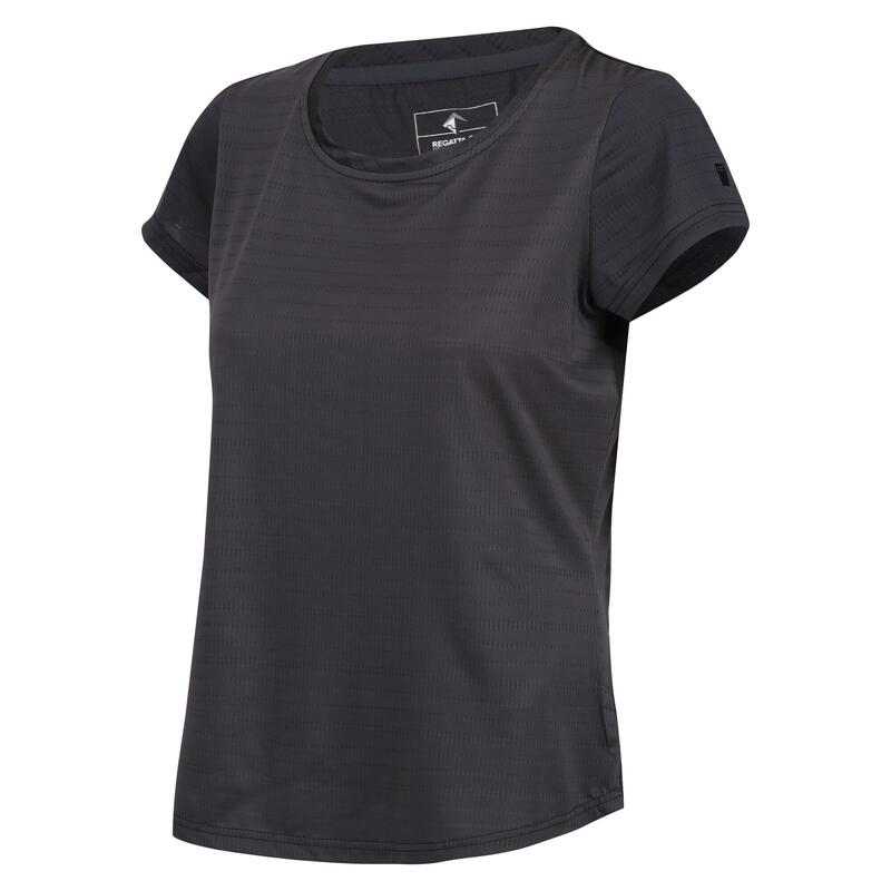 Regatta Limonite VI dames fitness-T-shirt, grijs