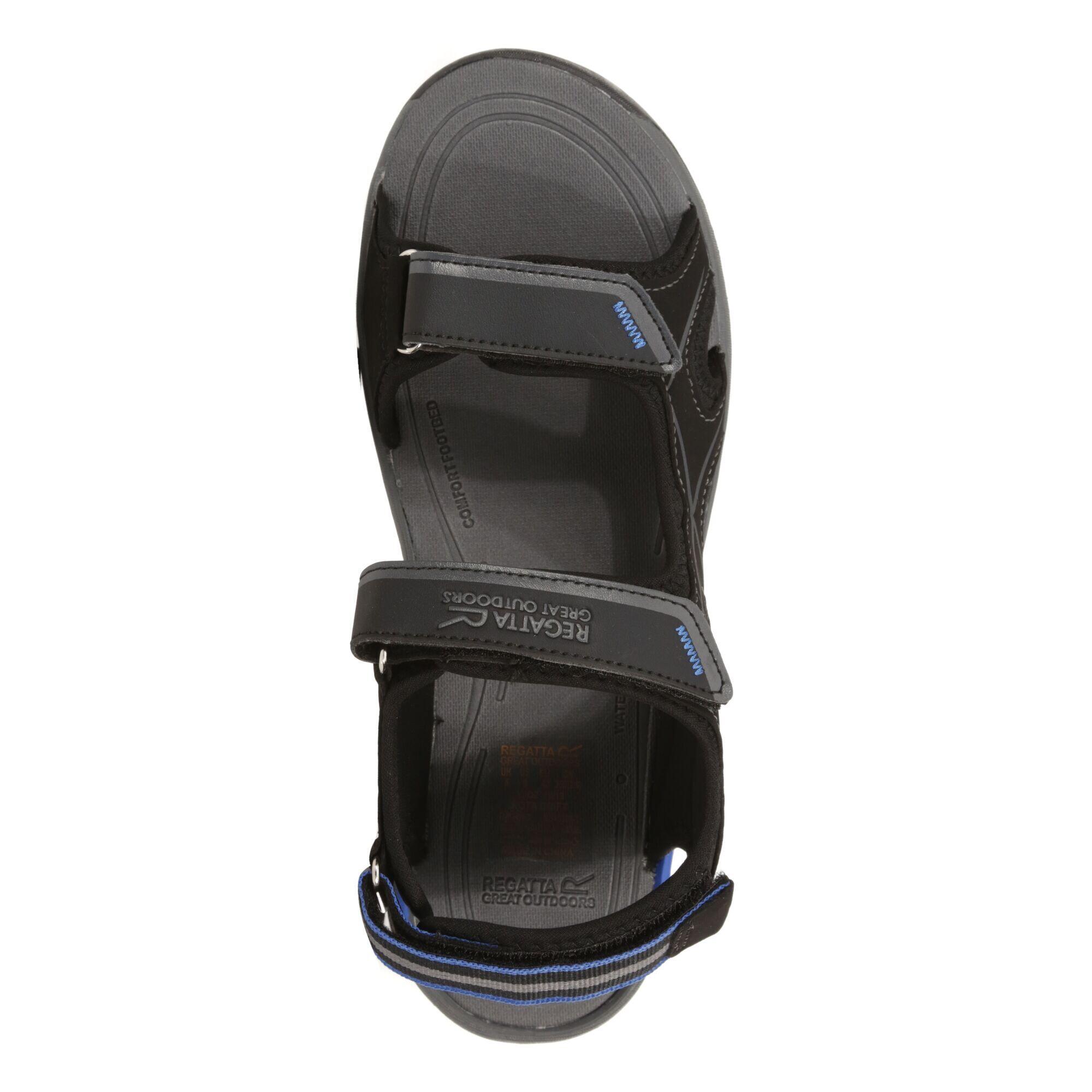 Kota Drift Men's Walking Sandals - Black / Blue 6/6