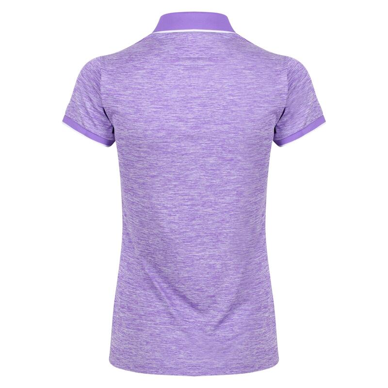 Remex II T-shirt de marche à manches courtes pour femme - Violet