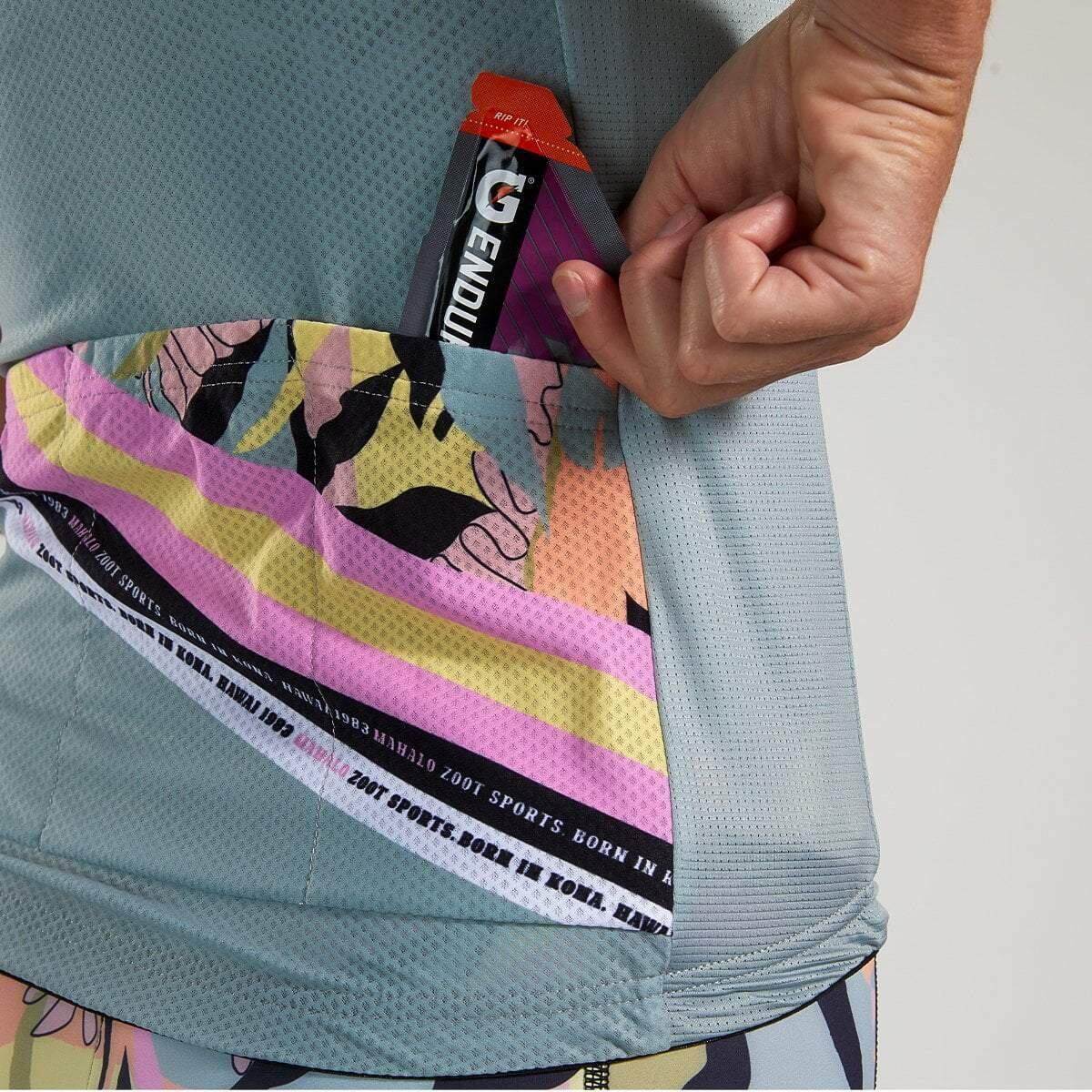 Sporttrikot Damen LTD Fahrrad Aero Trikot - Blu Mahalo ZOOT 6/6