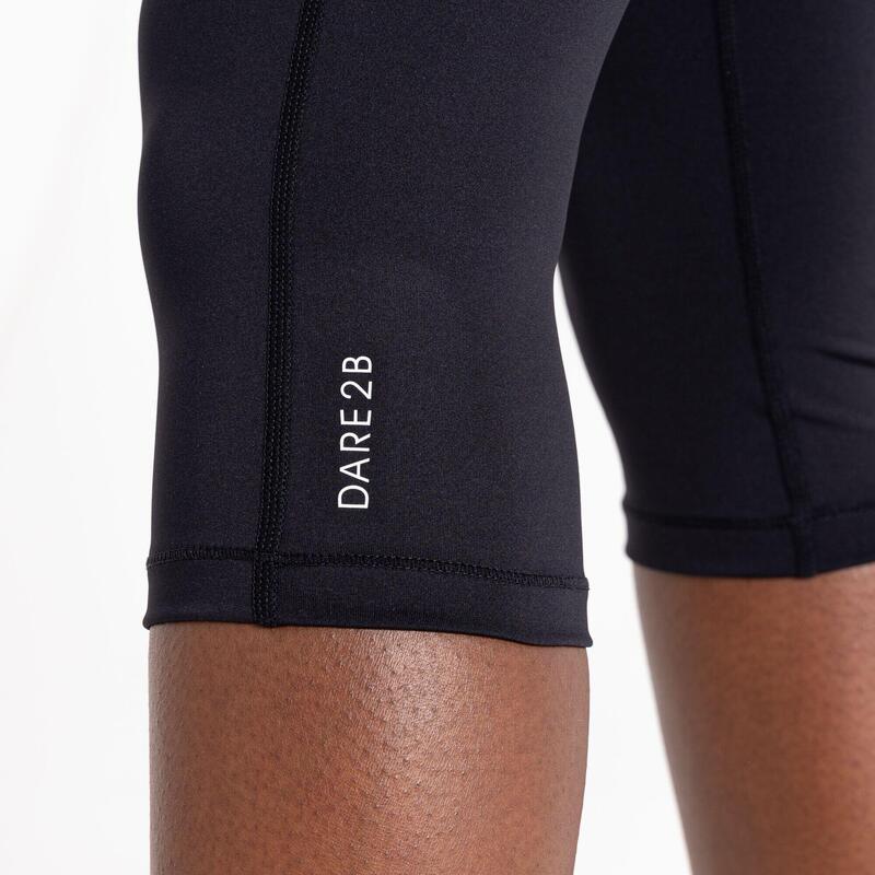 Tights Influential 3/4 Fitness/Gym, Allgemein Damen Black Atmungsaktiv DARE 2B