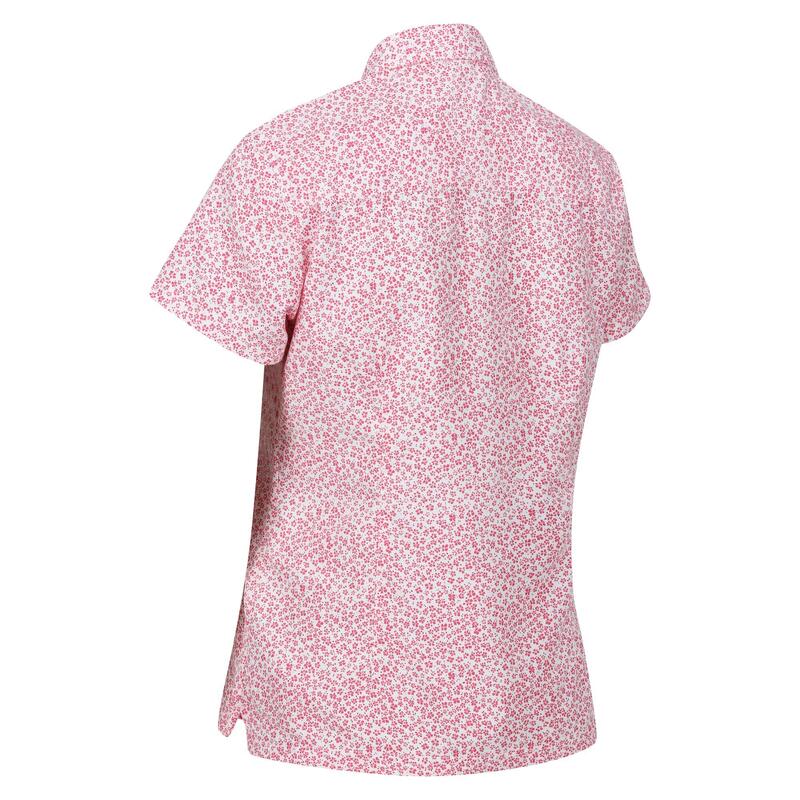 Mindano VII Chemise de marche à manches courtes pour femme