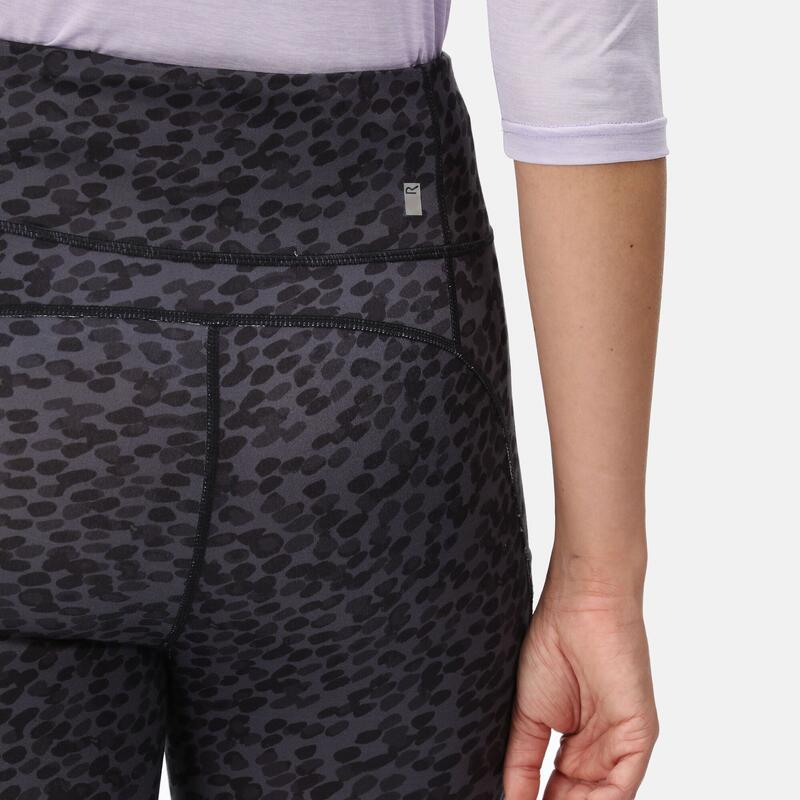 Holeen II fitnessleggings voor dames - Donkergrijs