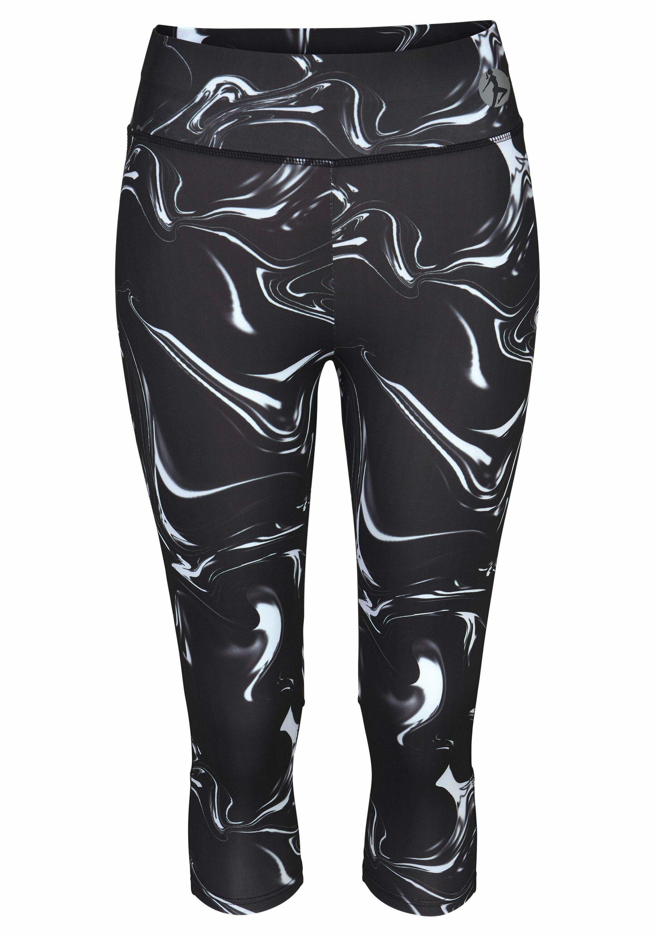 Damen active by LASCANA Capri-Leggings mit breitem Bund 7/7