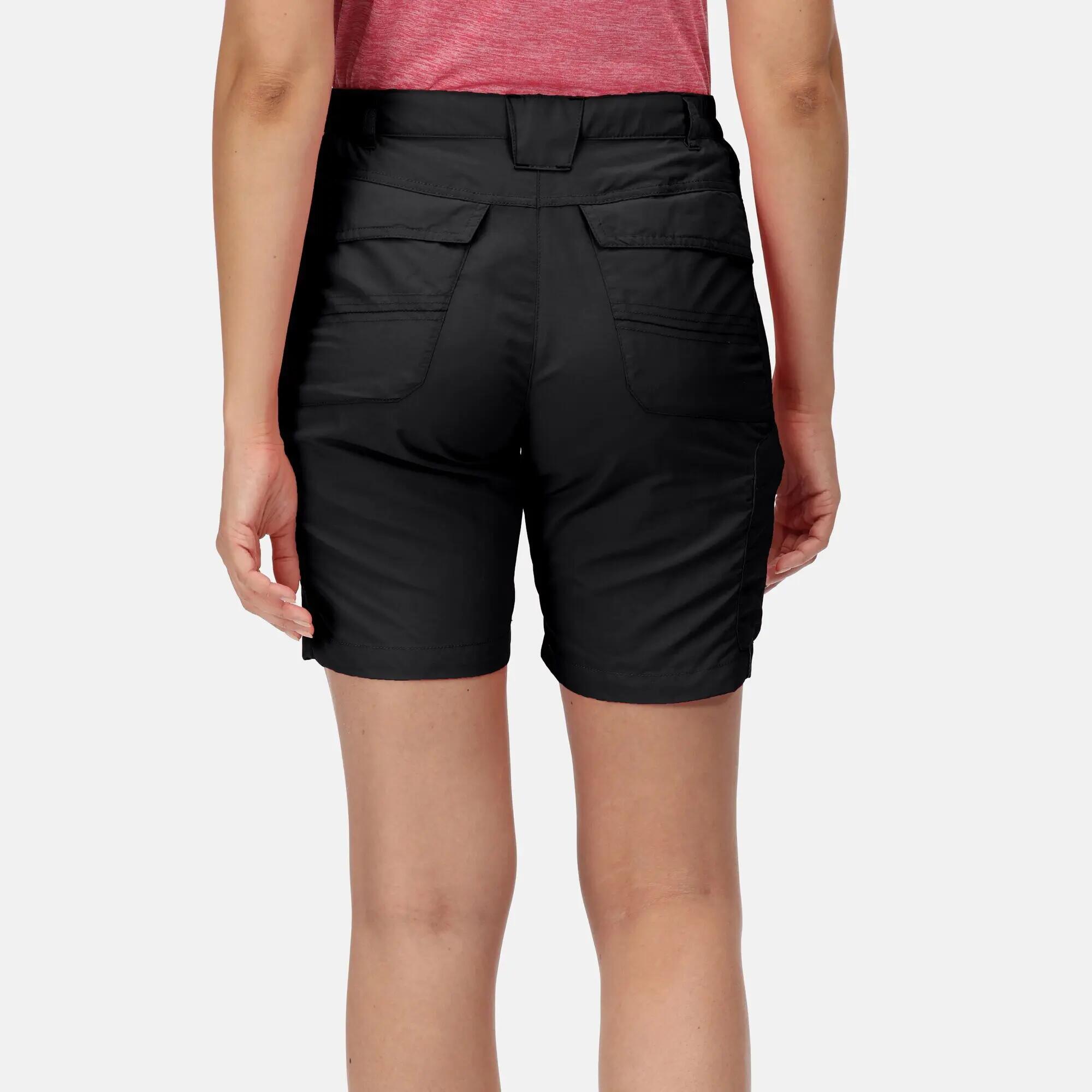 Outdoorshorts Chaska Short II Wandern/Outdoor/Trekking Damen Black Atmungsaktiv 6/6