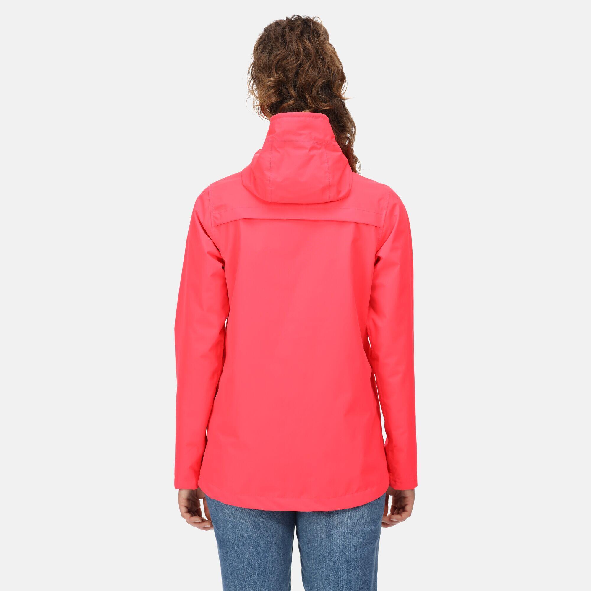 Bayarma Women's Walking Cotton Jacket - Neon Pink 6/6