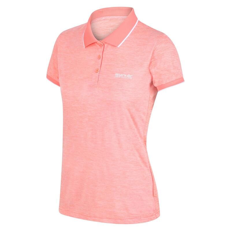 Remex II Kurzärmeliges Walkingshirt für Damen - Pink