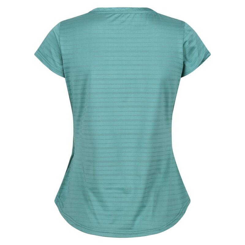 Limonite VI T-shirt de fitness à manches courtes pour femme