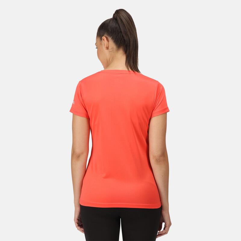 Fingal VI T-shirt Fitness pour femme - Orange