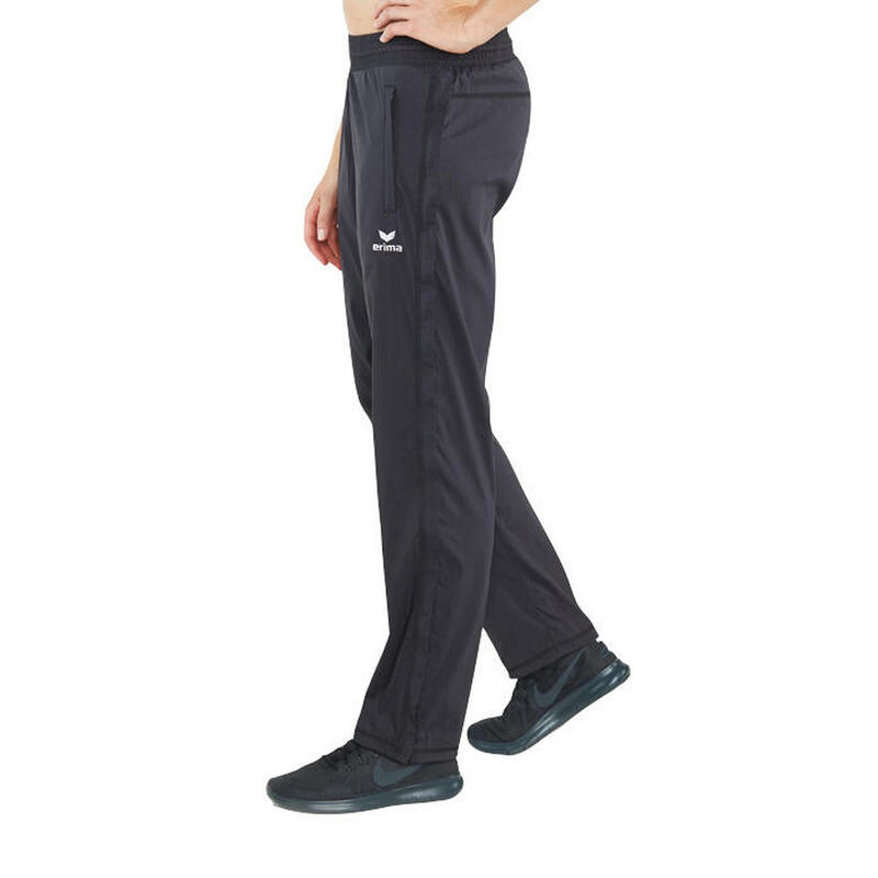 Pantaloni Erima cu fermoar pe lungime negru
