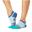 Tavi Savvy Yoga No-Show Grip Socks - Lichtblauw/Donkerblauw - Grip sokken