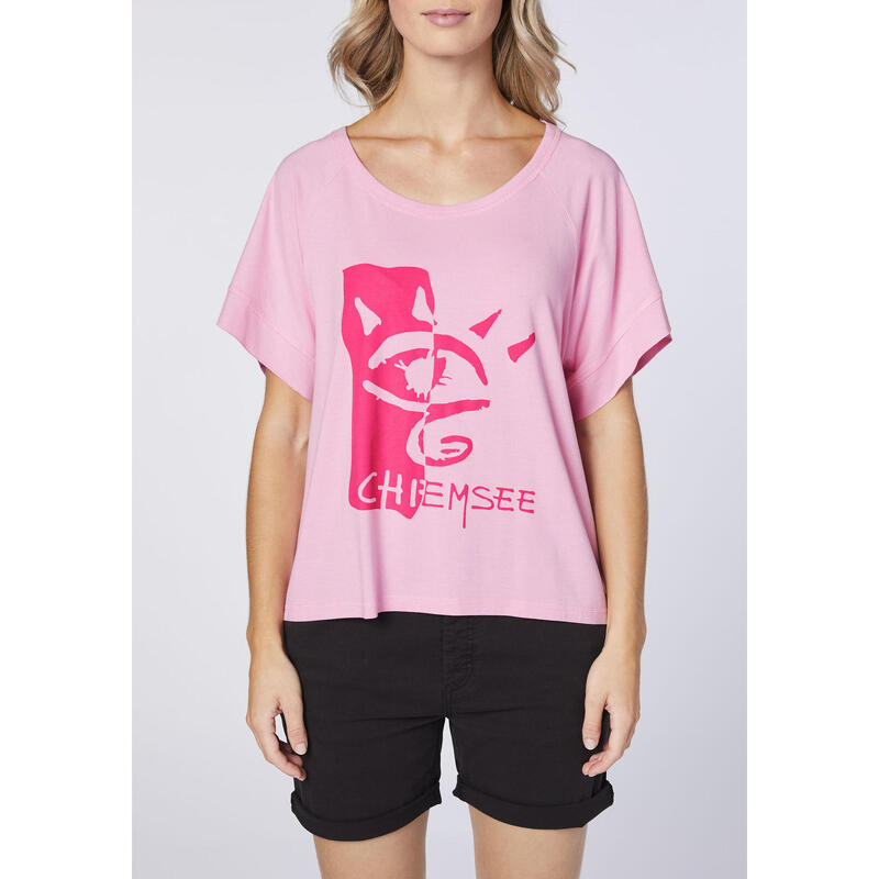 T-Shirt mit Logo-Print