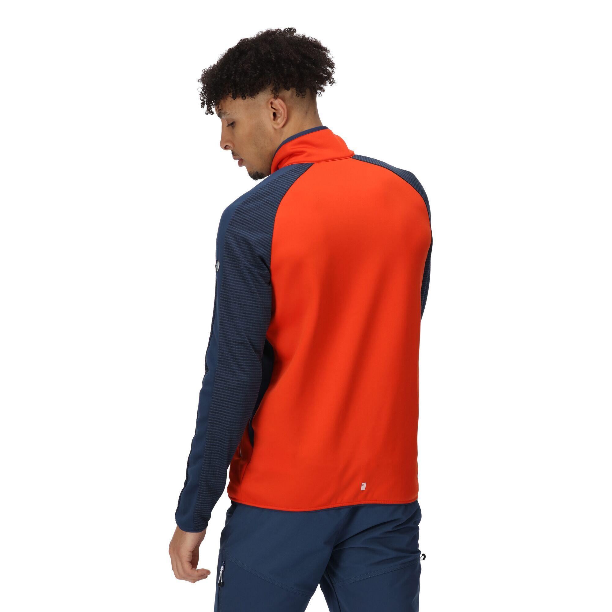 Sweat Homme Regatta Men Yare Vi Extol Stretch Softshell Jacket Rusty Orange 6/7