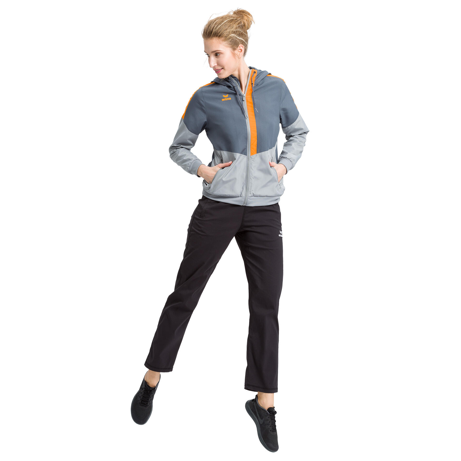 Hooded jasje vrouw Erima Tracktop Squad 7/7