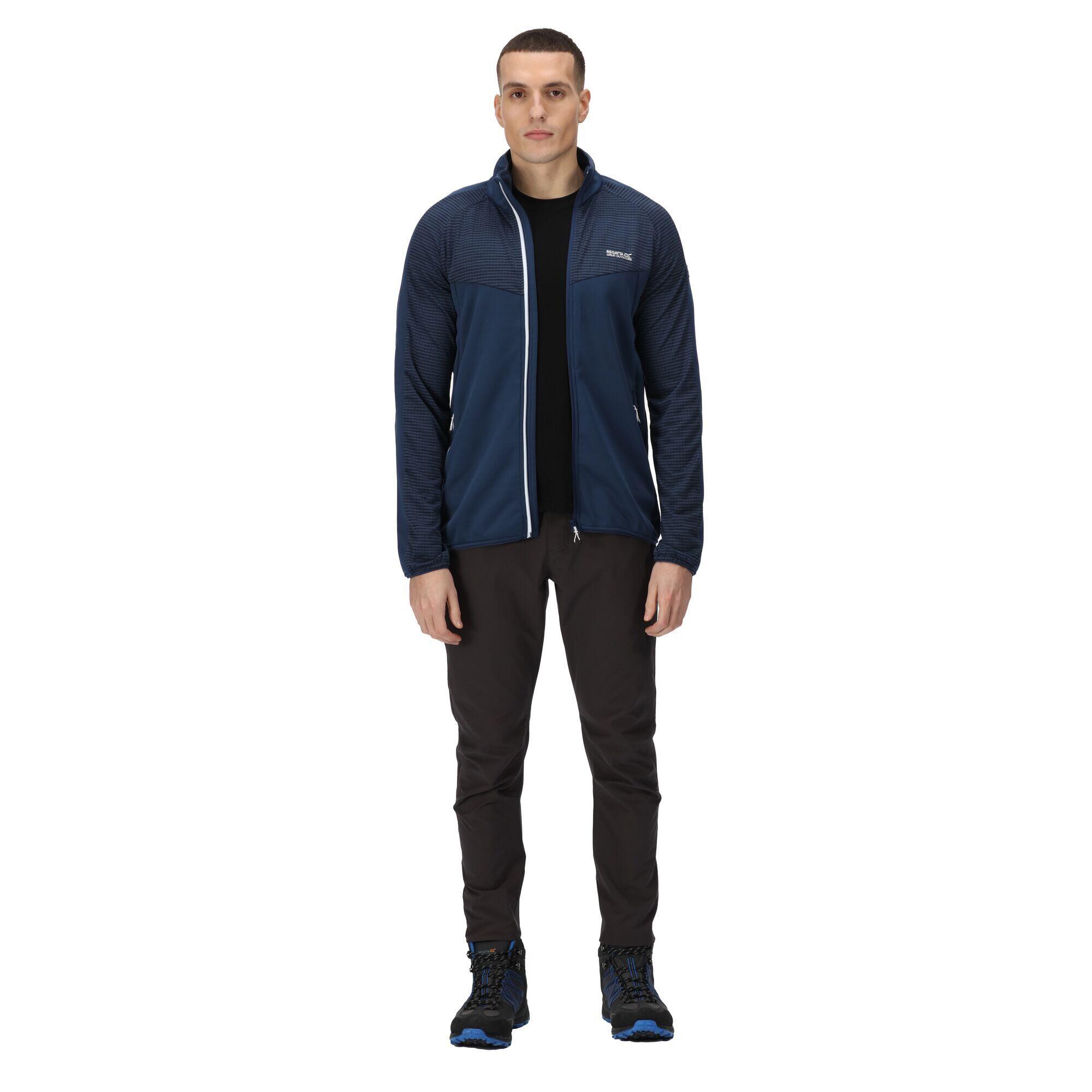 Sweat-shirt homme Regatta Yare Vi Extol Stretch softshell bleu adriatique 7/7