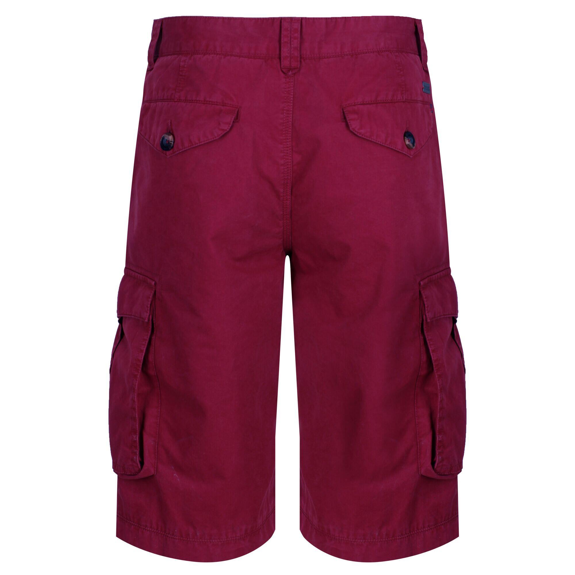 Shorebay Men's Walking Shorts - Delhi Red 6/6