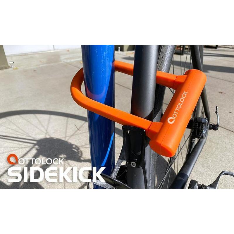 Cadenas de bicyclette SIDEKICK Cadenas compact U-Lock pour vélo OTTOLOCK