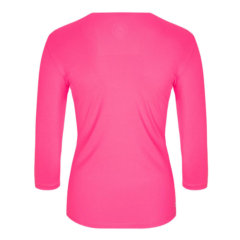 Ariana Tech V-Neck Longsleeve - pink