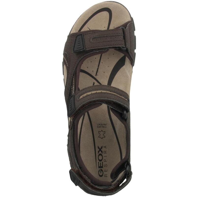 Sandalias Hombre Geox Uomo Sandal Strada Marron