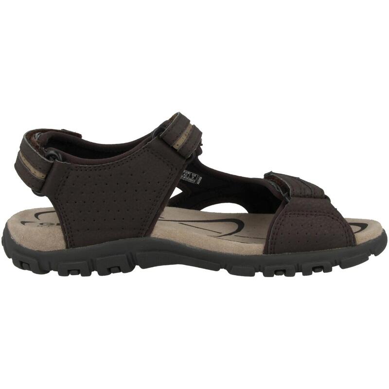 Sandalias Hombre Geox Uomo Sandal Strada Marron