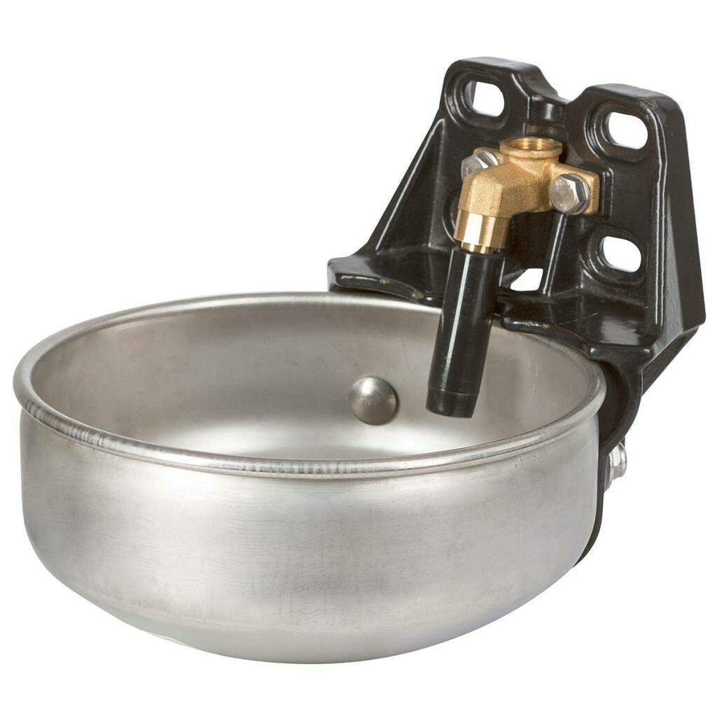 Abreuvoir à palette inox raccord 1/2" Kerbl E21 2/3