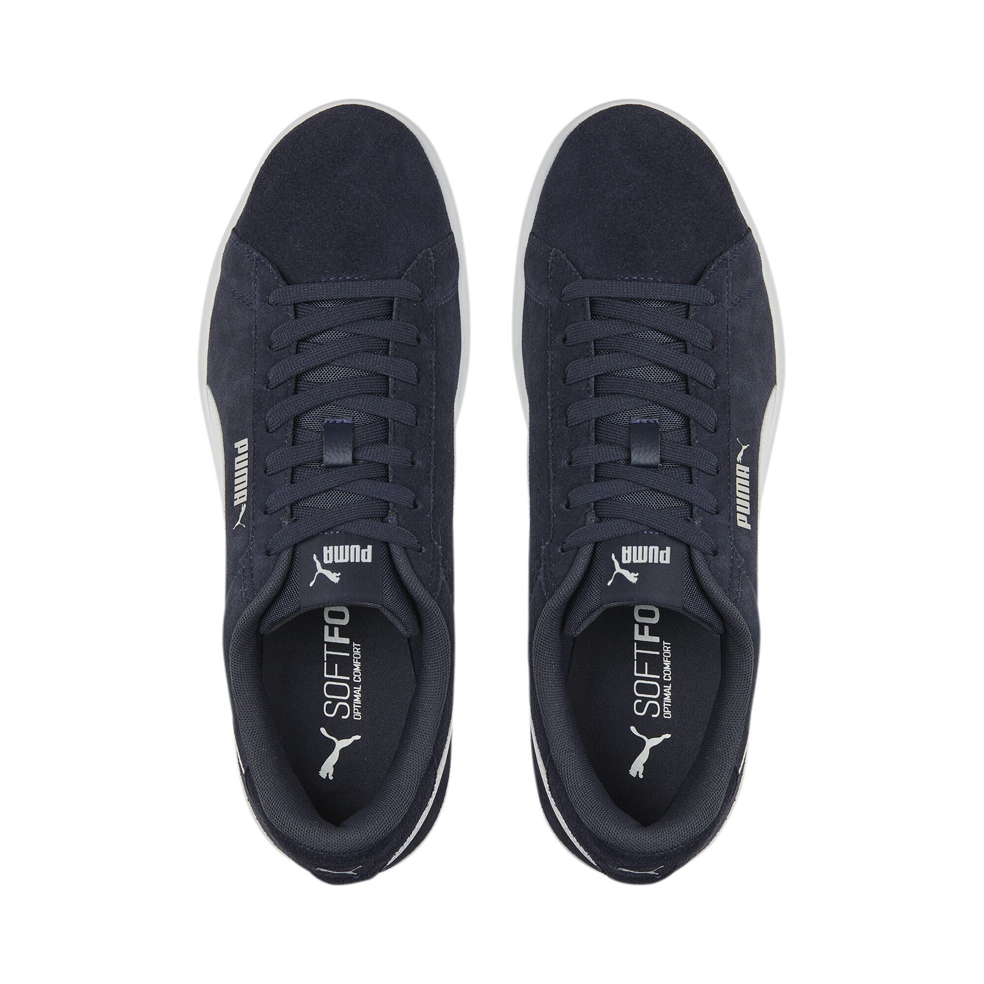 Smash 3.0 Sneakers Erwachsene PUMA Parisian Night White Silver Blue Metallic 6/7