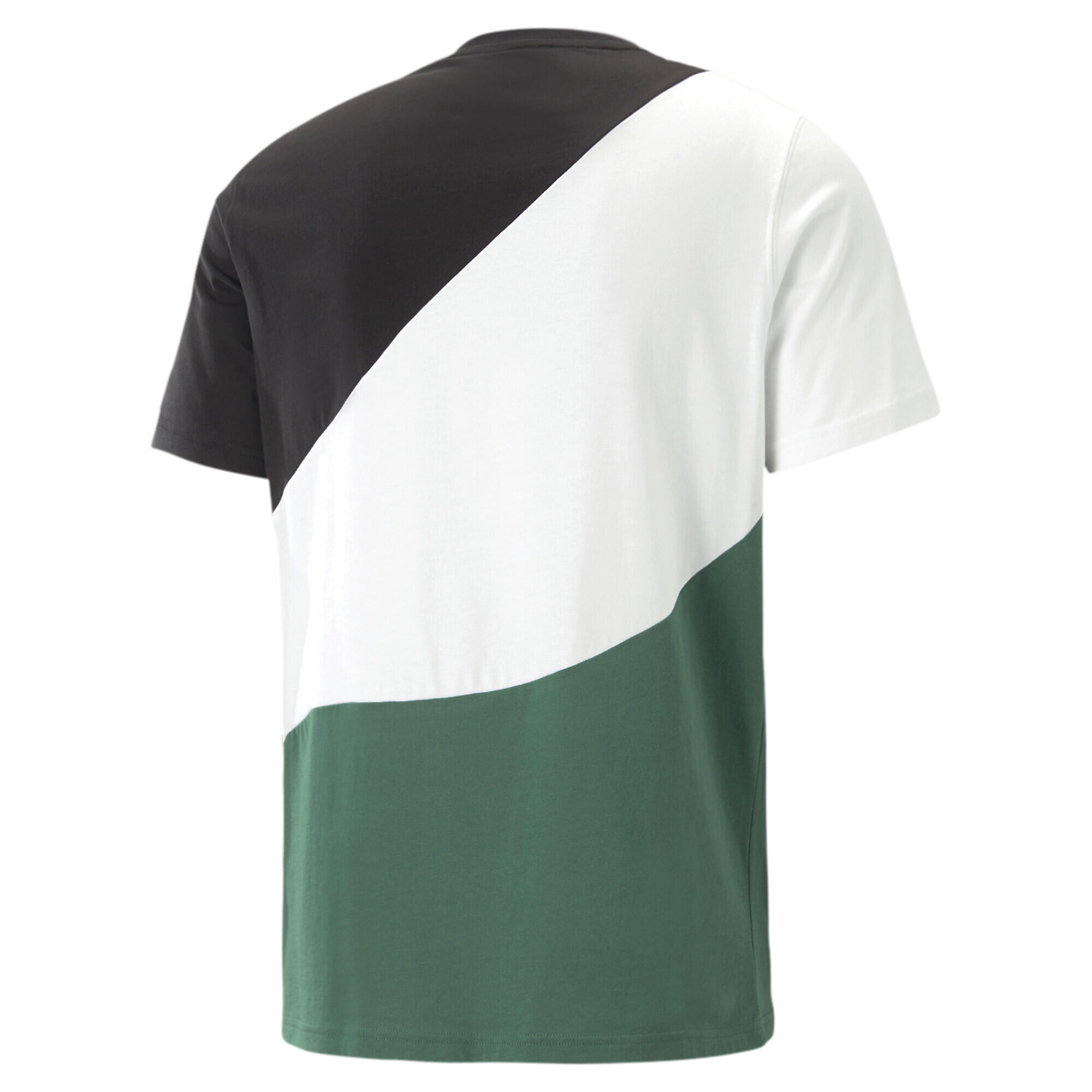 T-shirt Puma Power Cat Verde 6/6