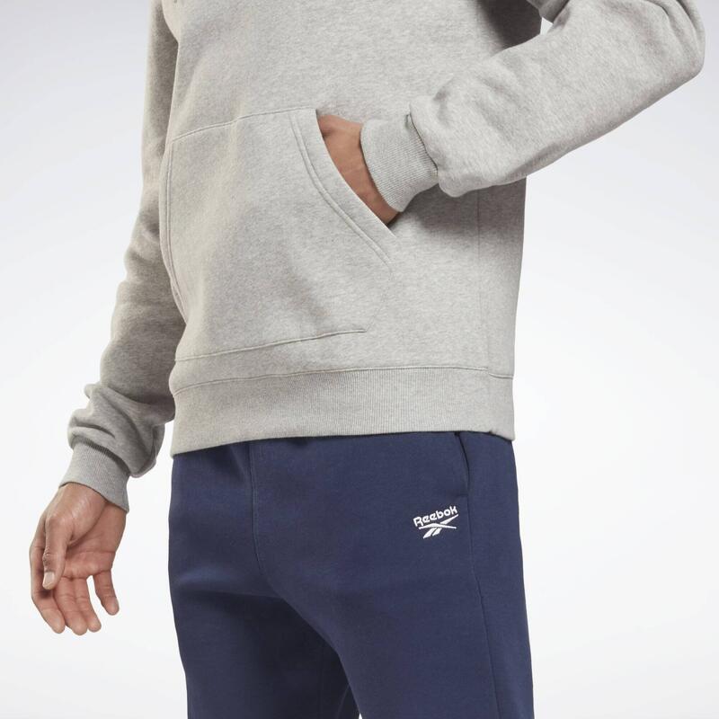 Felpa con cappuccio Reebok Identity Fleece